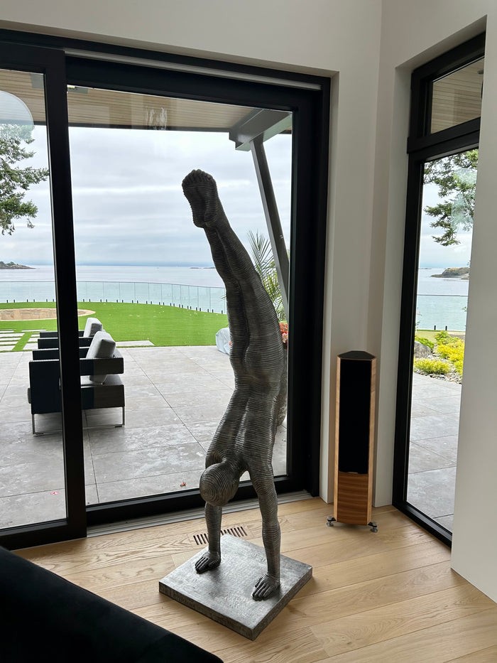 Handstand Sculpture Aluminum Large