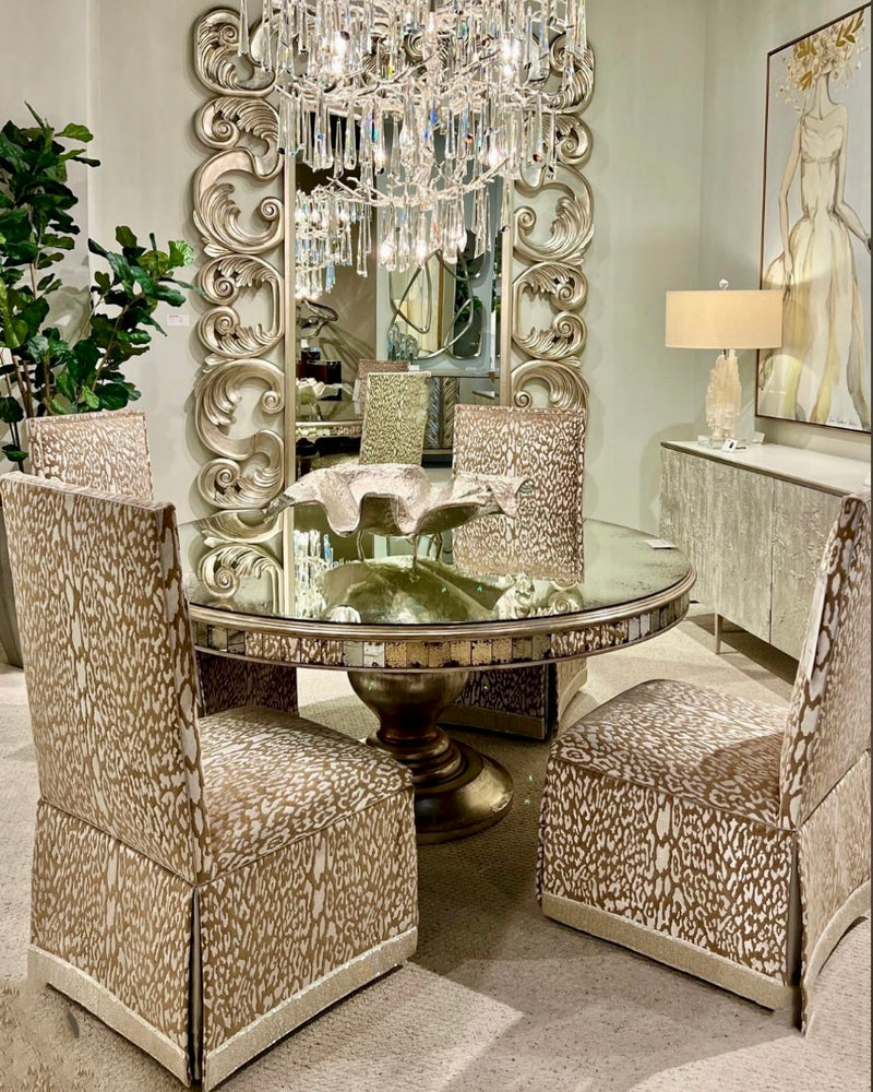 Criseyde Round Dining Table - Luxury Living Collection