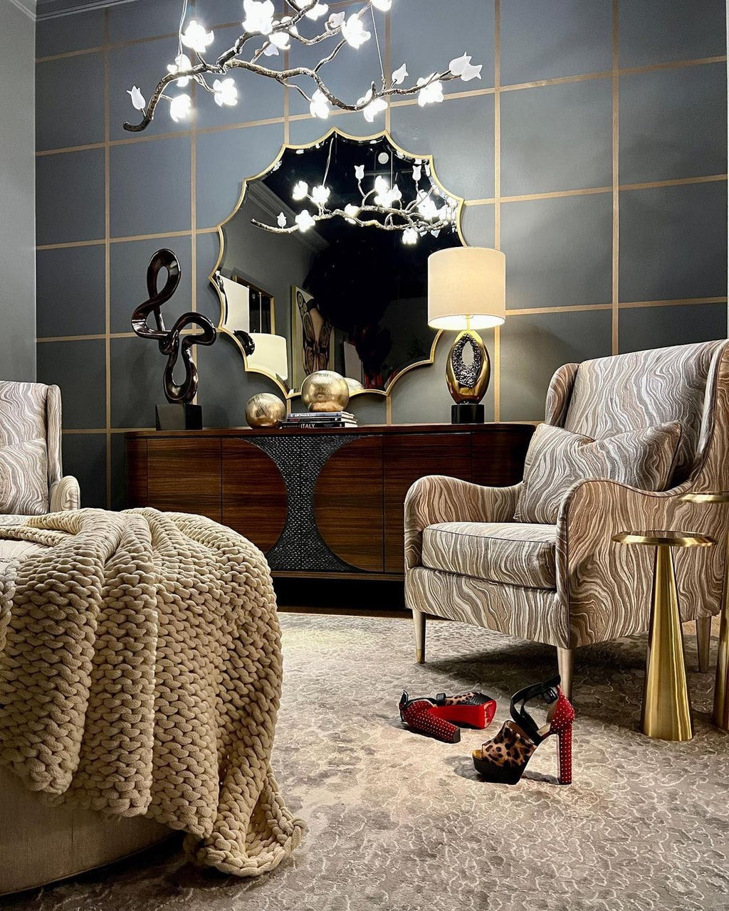 Shaya Mirror - Luxury Living Collection