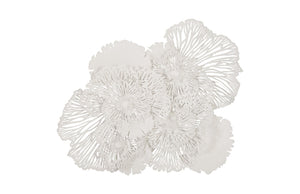 White Wall Flower Art