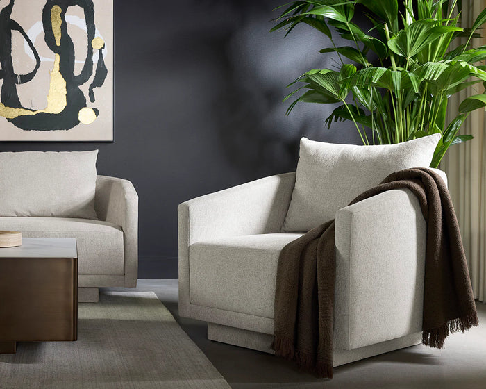Gannon Sandstone Accent Chair