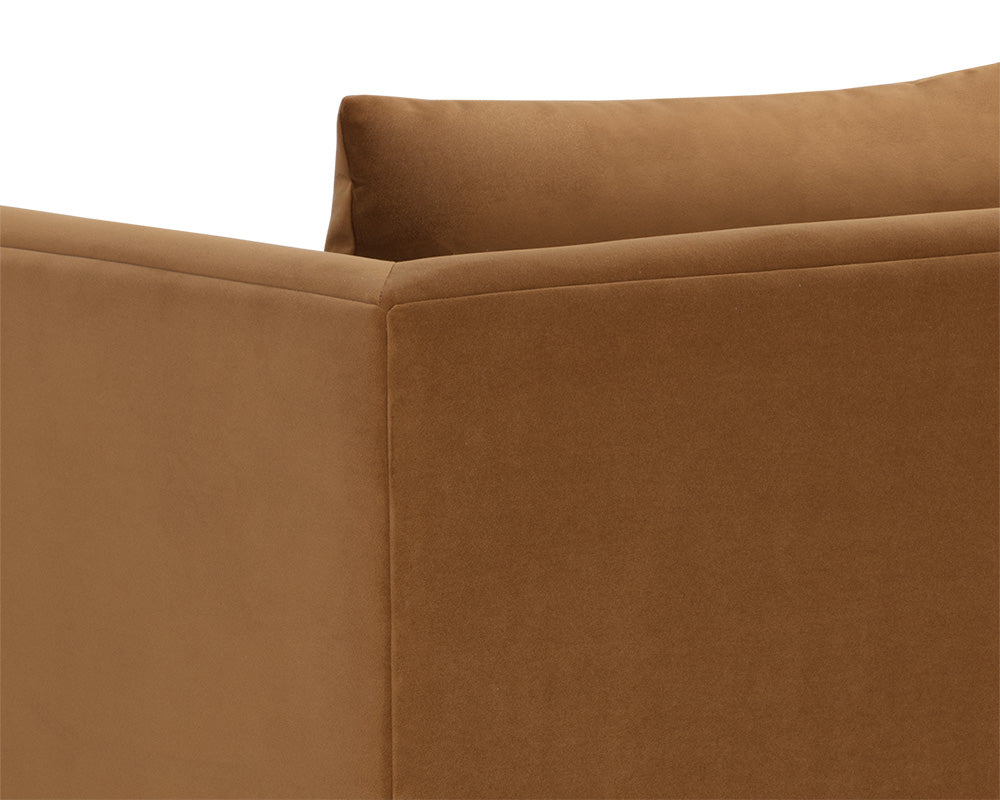 Kira Cognac/Gold Accent Chair