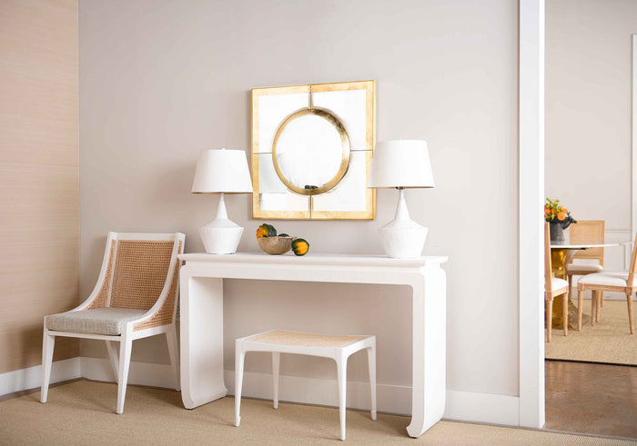 Vani 52" White Console Table