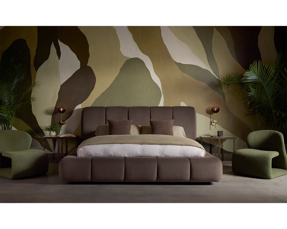 Sophiene Olive Green Accent Chair