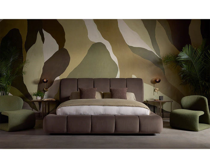 Sophiene Olive Green Accent Chair