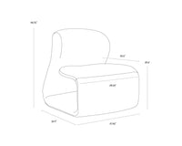 Sophiene Olive Green Accent Chair