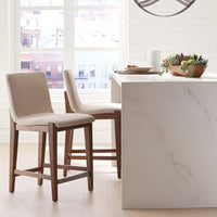 Ashvi Beige Counter Stool