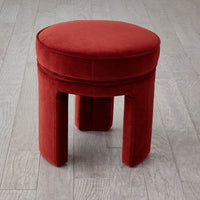 Lily Cayenne Ottoman