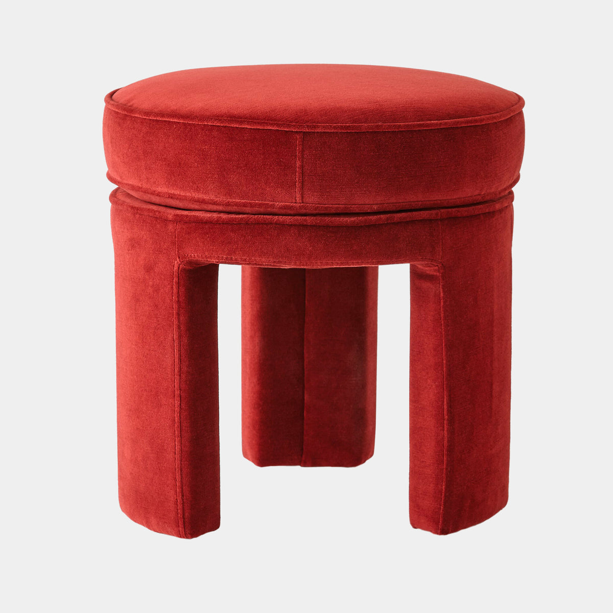 Lily Cayenne Ottoman