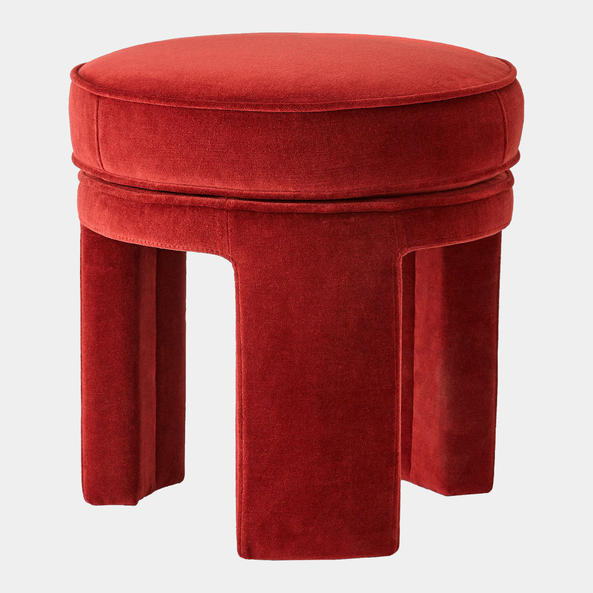 Lily Cayenne Ottoman