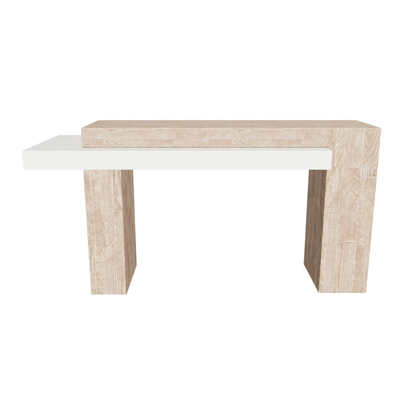 Herriott Light Brown & Sand Console Table