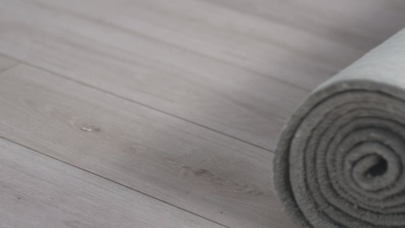 Rina Modern Light Silver Patterned Area Rug - Elegance Collection