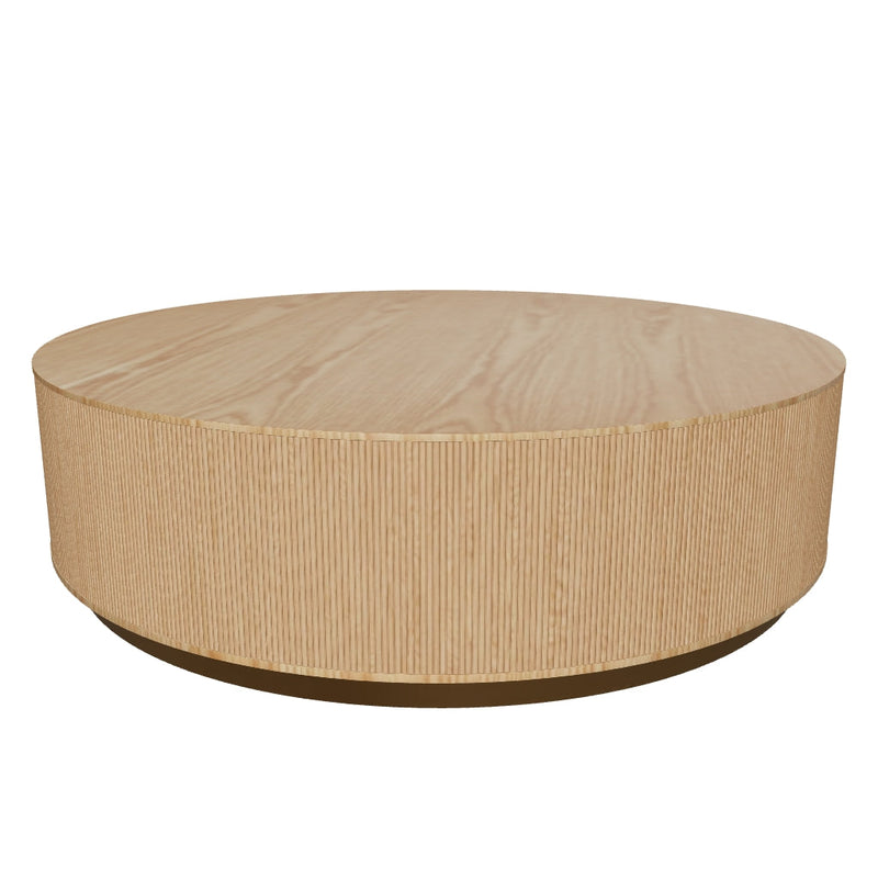 Kalla Natural & Gold Coffee Table