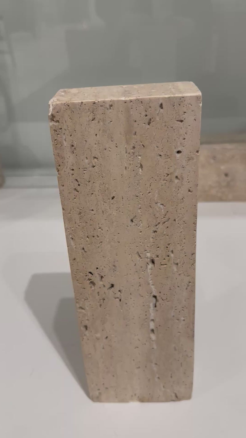 Cordell Travertine Fireplace Tools