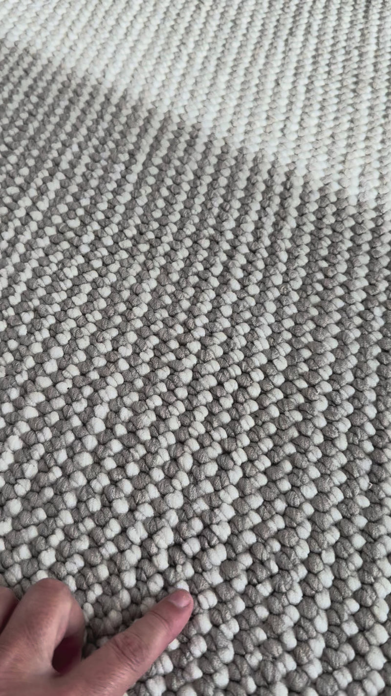Coast Ivory/Mocha Plush Area Rug - Elegance Collection