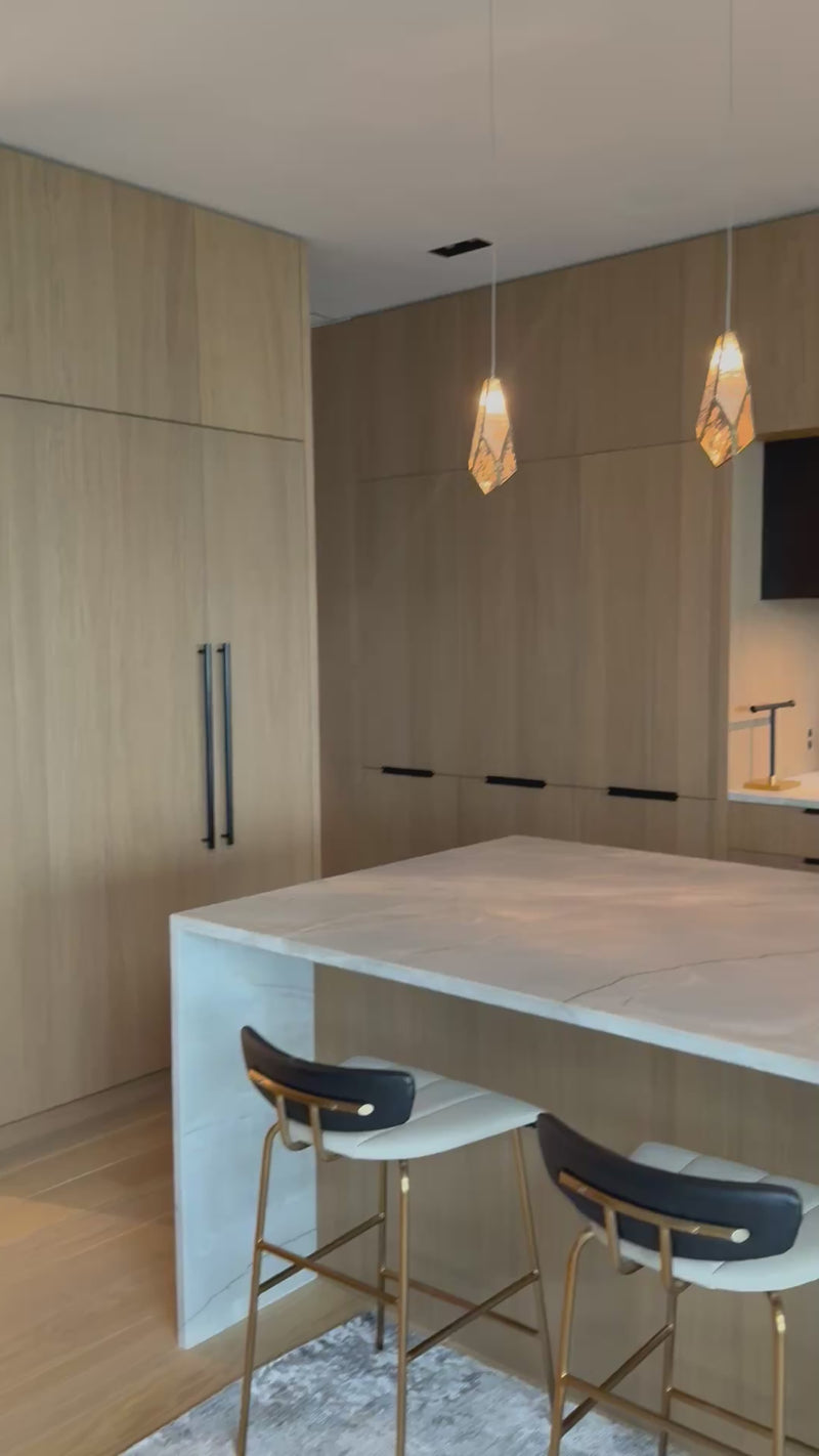 Glace Mirror 1-Light Multi-Drop Pendant