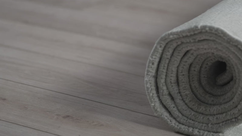 Nell Modern Light Silver Patterned Area Rug - Elegance Collection