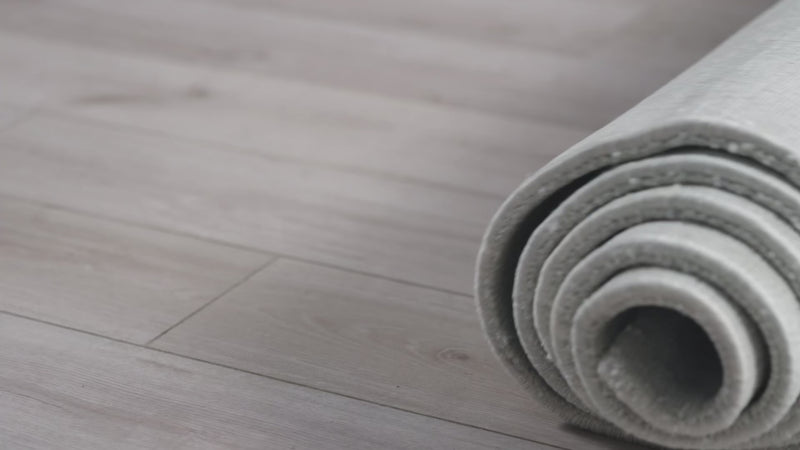 Ollie Modern White Patterned Area Rug - Elegance Collection