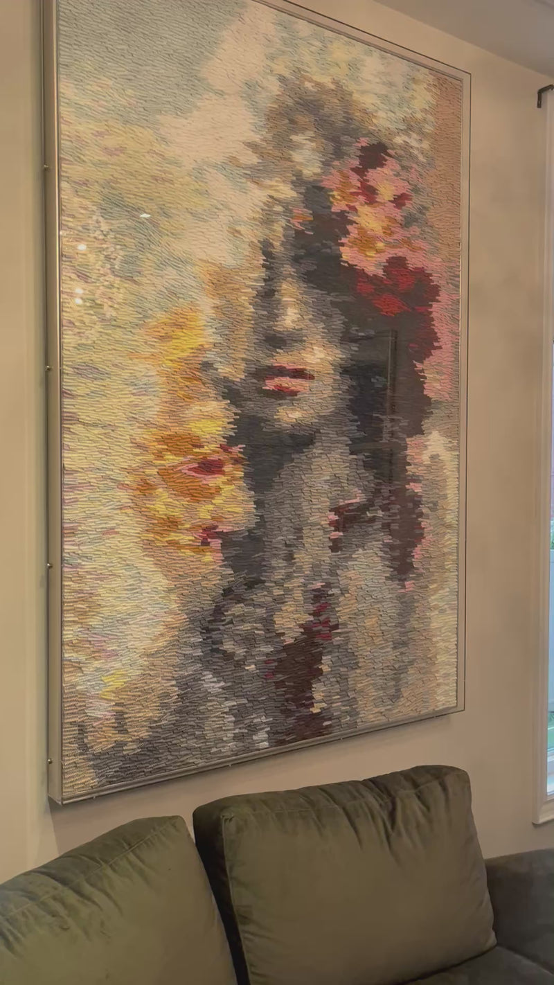 Zipper Abstract Wall Art