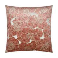 Deor Superior Quality Luxurious Floral Pillow