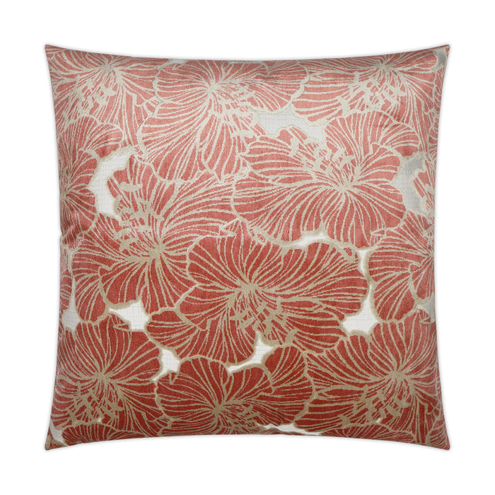 Deor Superior Quality Luxurious Floral Pillow