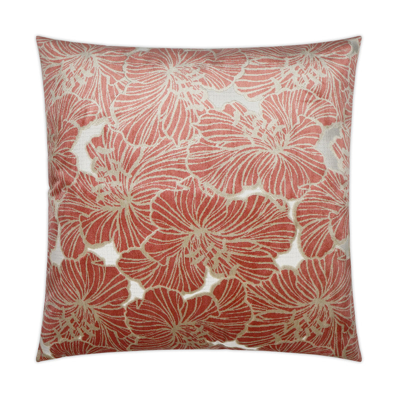 Deor Superior Quality Luxurious Floral Pillow