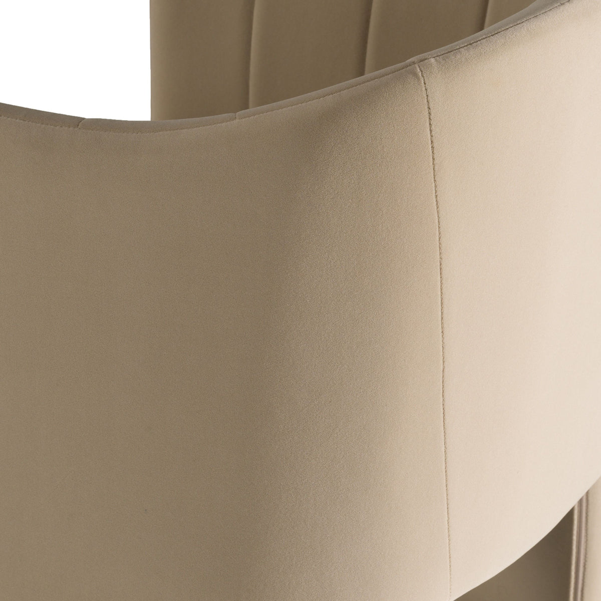 Akiko Modern Beige Fabric Dining Chair
