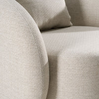 Helene Beige Outdoor Performance Fabric Chair