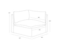 Reve Linen Premium Modular Sofa