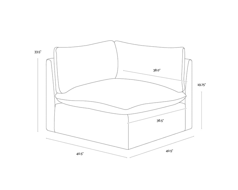 Reve Linen Premium Modular Sofa