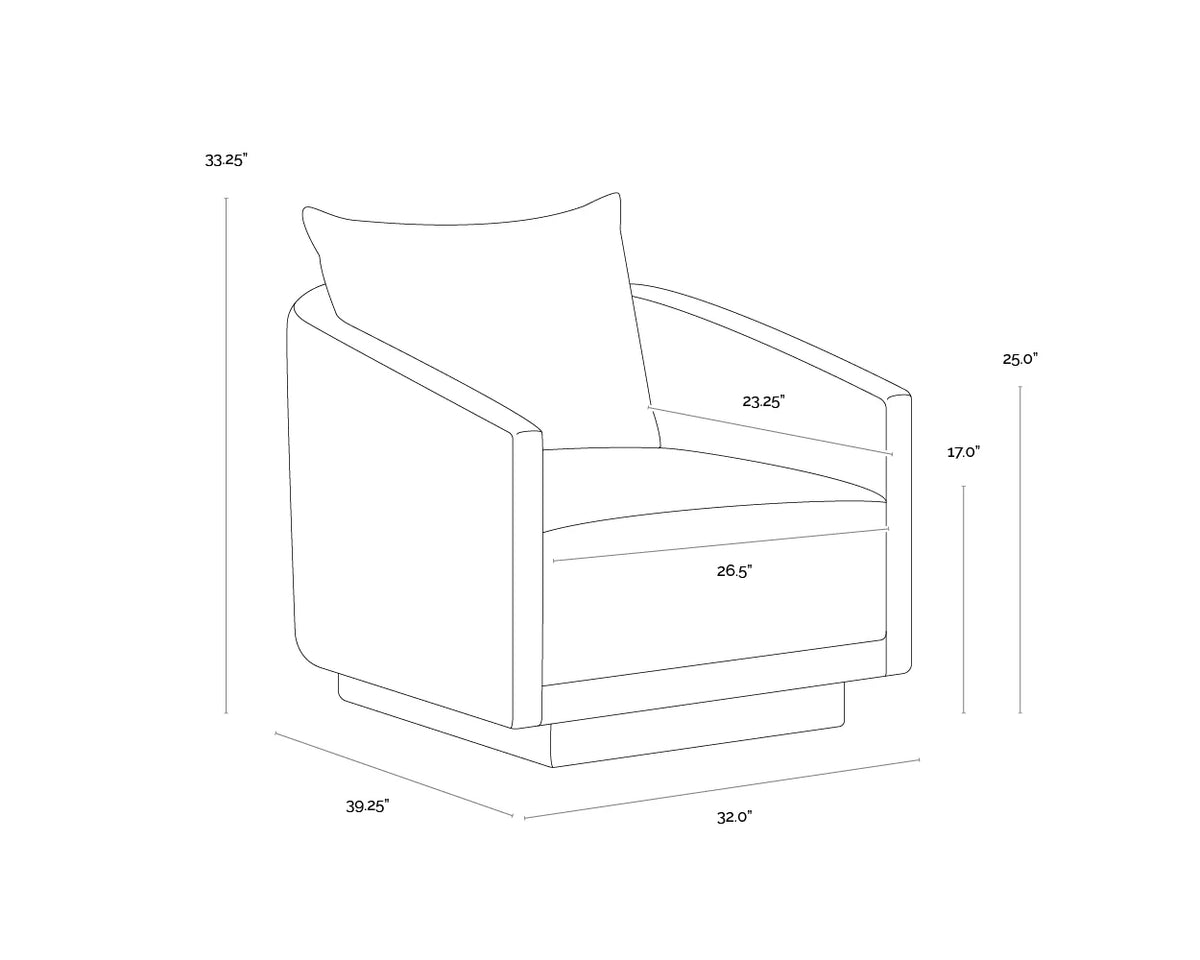 Gannon Sandstone Accent Chair