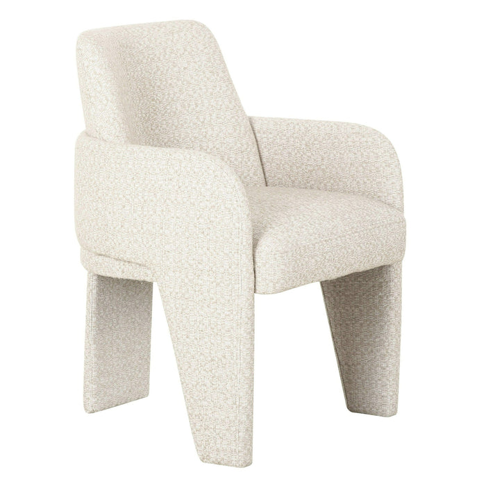 Claude Modern Beige Fabric Dining Chair