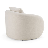 Helene Beige Outdoor Performance Fabric Chair
