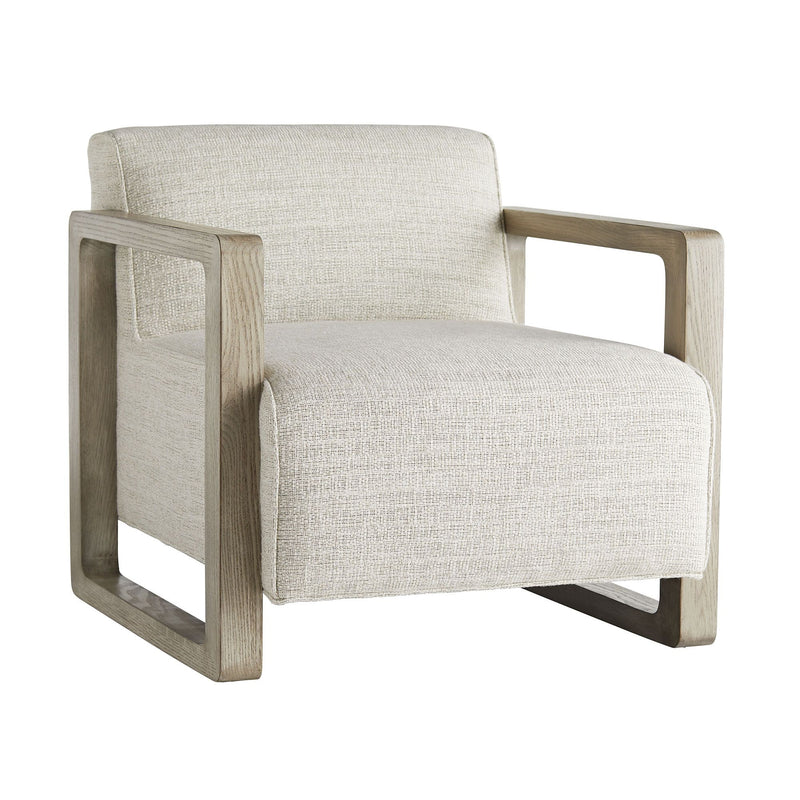Kieryn Fieldstone Grey Linen Chair