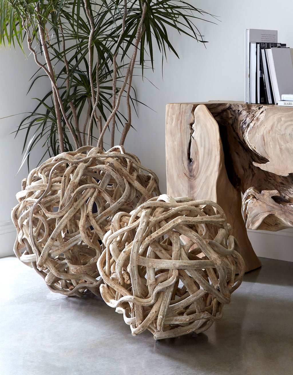 Tree Root Ball Sculpture