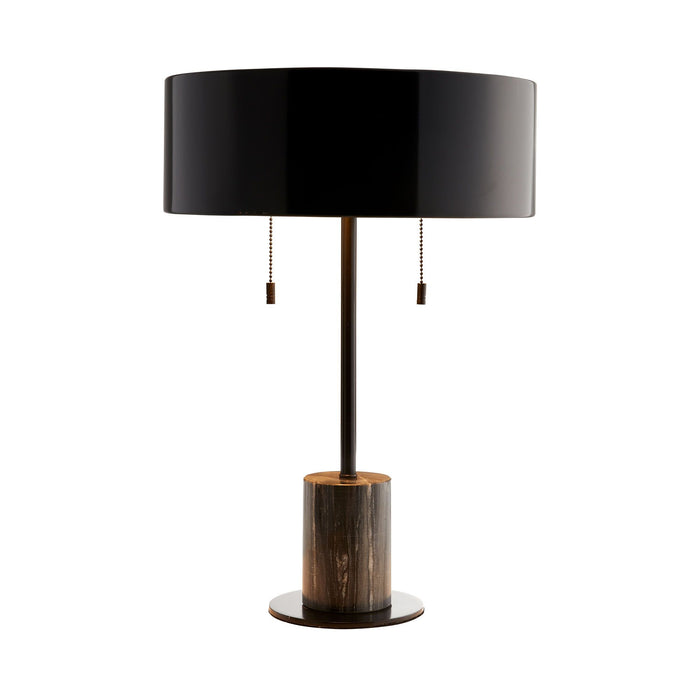 Bronwen Bronze with Grey Marble Lamp