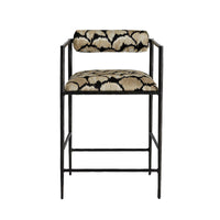 Musa Embroidery Counter Stool