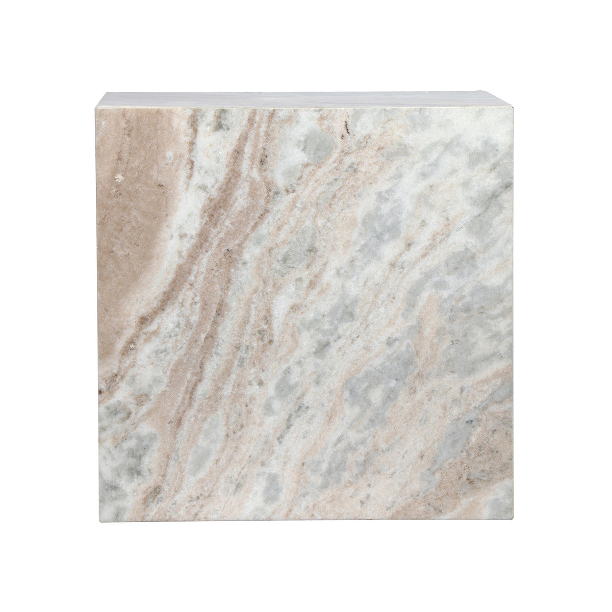 Reeves Marble Side Table - Luxury Living Collection