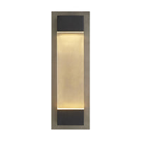 Aspasia Crystal with Aged Brass Outdoor Sconce