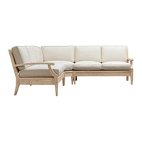 Waltz Natural Beige Outdoor Sectional - Luxury Living Collection