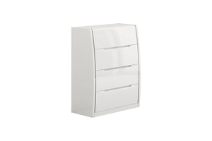 Jaylee White Lacquer Bedroom Chest