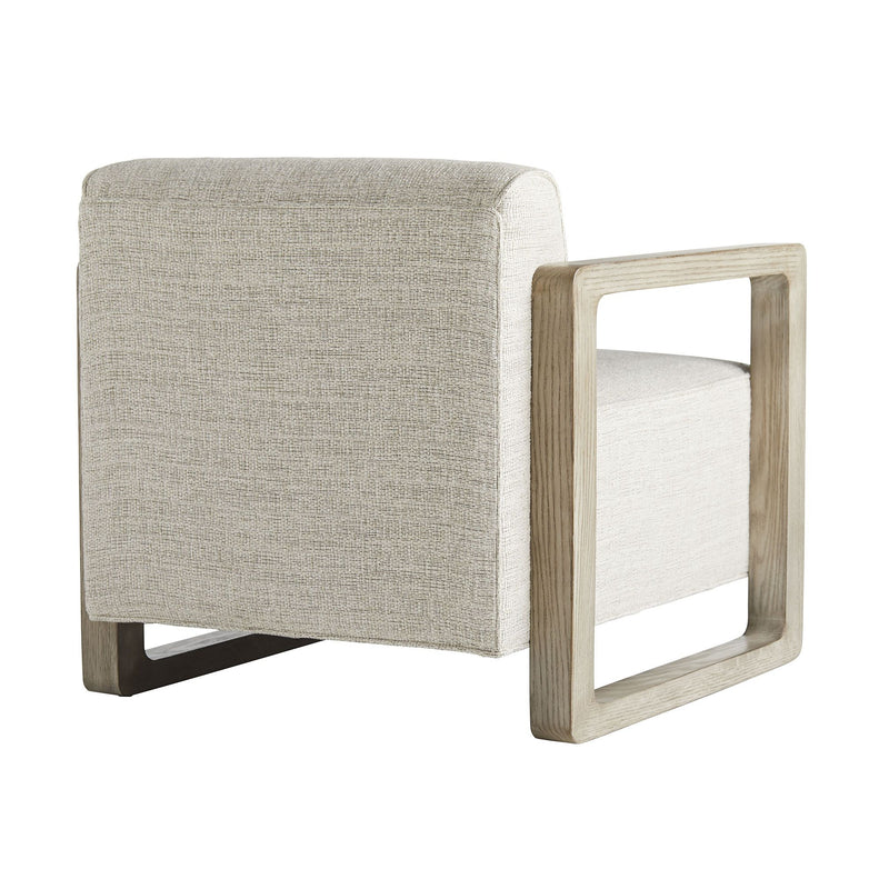 Kieryn Fieldstone Grey Linen Chair