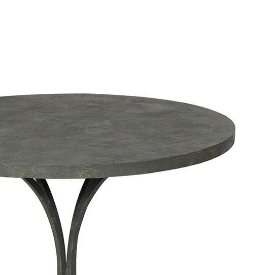 Chic Rustic Outdoor Round Dining Table