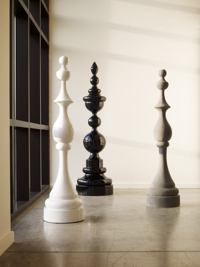 Chess White Sculpture