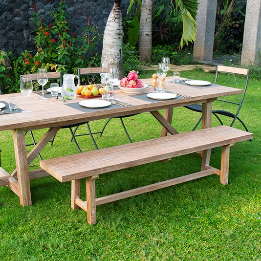 Chic Rustic Outdoor Dining Chair