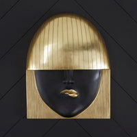 Pouting Face Wall Sculpture