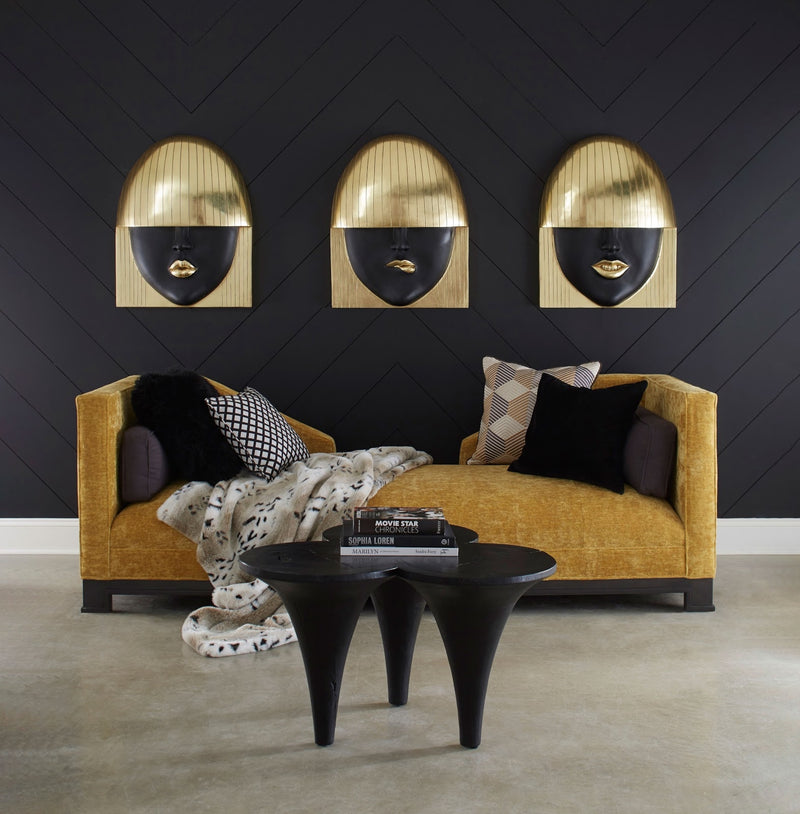 Kiss Face Wall Sculpture