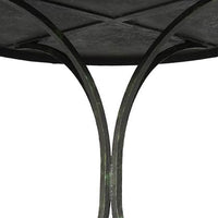 Chic Rustic Outdoor Round Dining Table