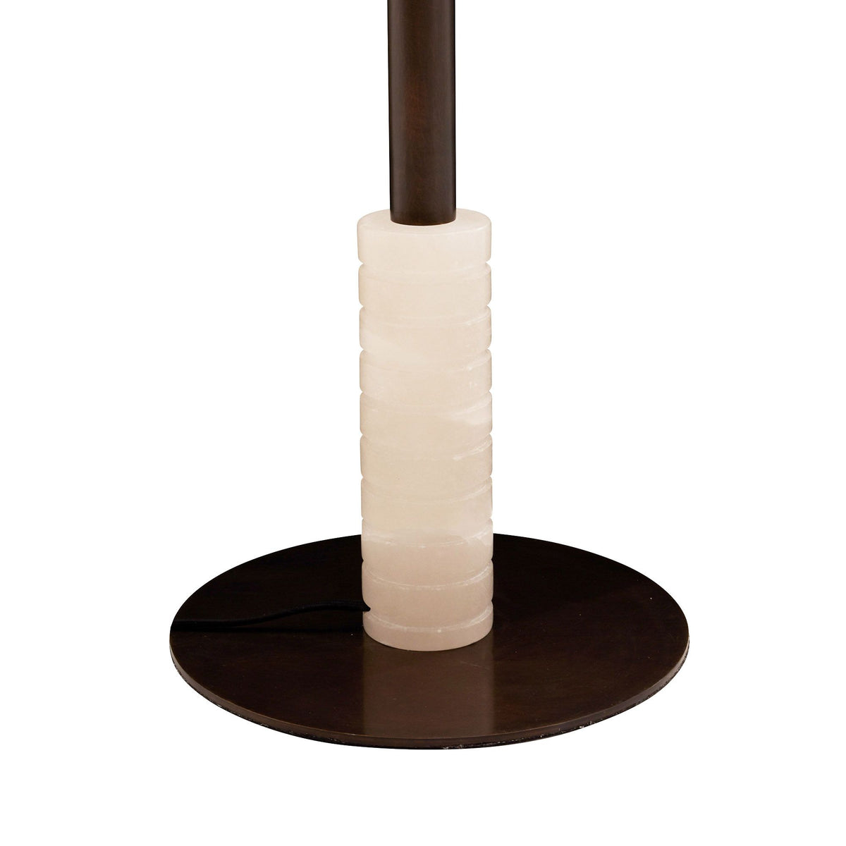Caisyn Bronze and White Alabaster Lamp