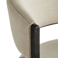 Zelise Natural Linen Chair